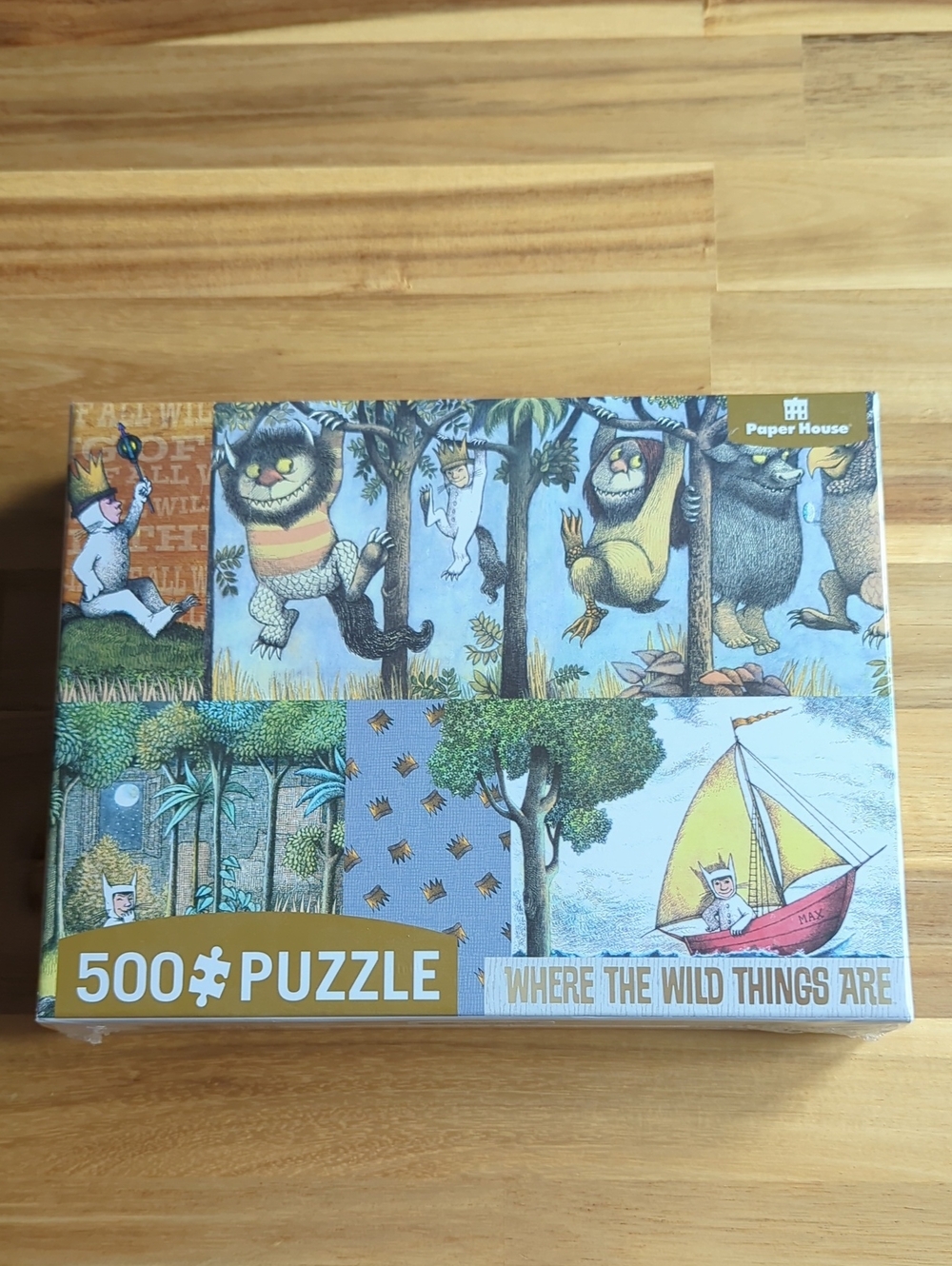 NIB Where the Wild Things Are 500-Piece Puzzle